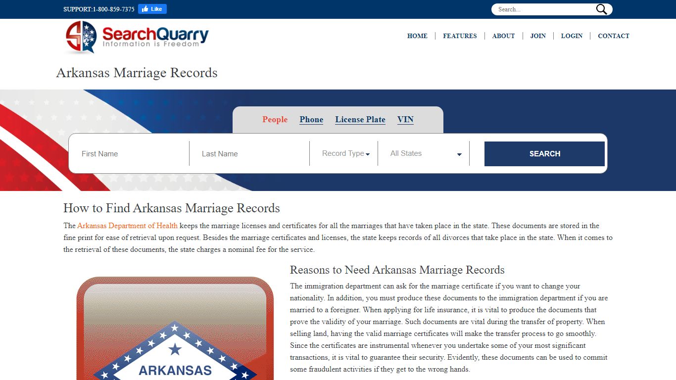 Arkansas Marriage Records | Enter a Name & View Marriage Records